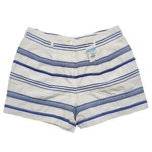 NWT J. McLaughlin Santorini Portofino Jacquard Shorts Size 6